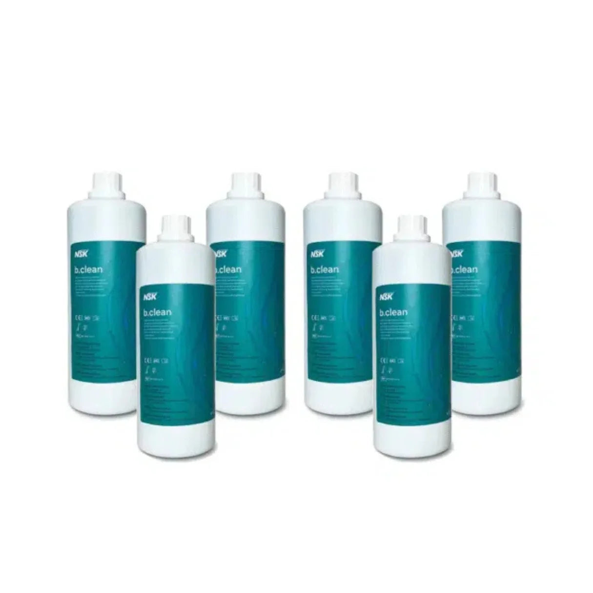 NSK B.clean Solution (6 x 1L Bottles) | QUDENT