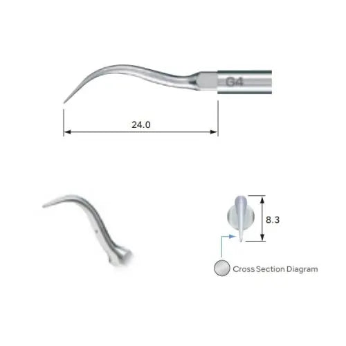 NSK Varios Ultrasonic Tips for EMS Scaling