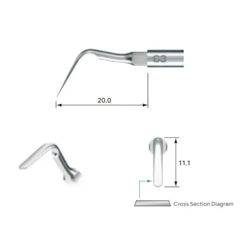 NSK Varios Ultrasonic Tips for EMS Scaling