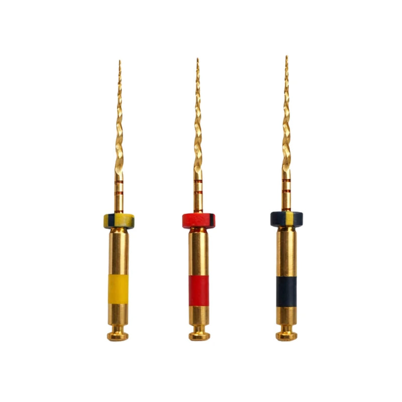 NiTi Reciprocating Solo Gold Files 21mm, 25mm and 31mm