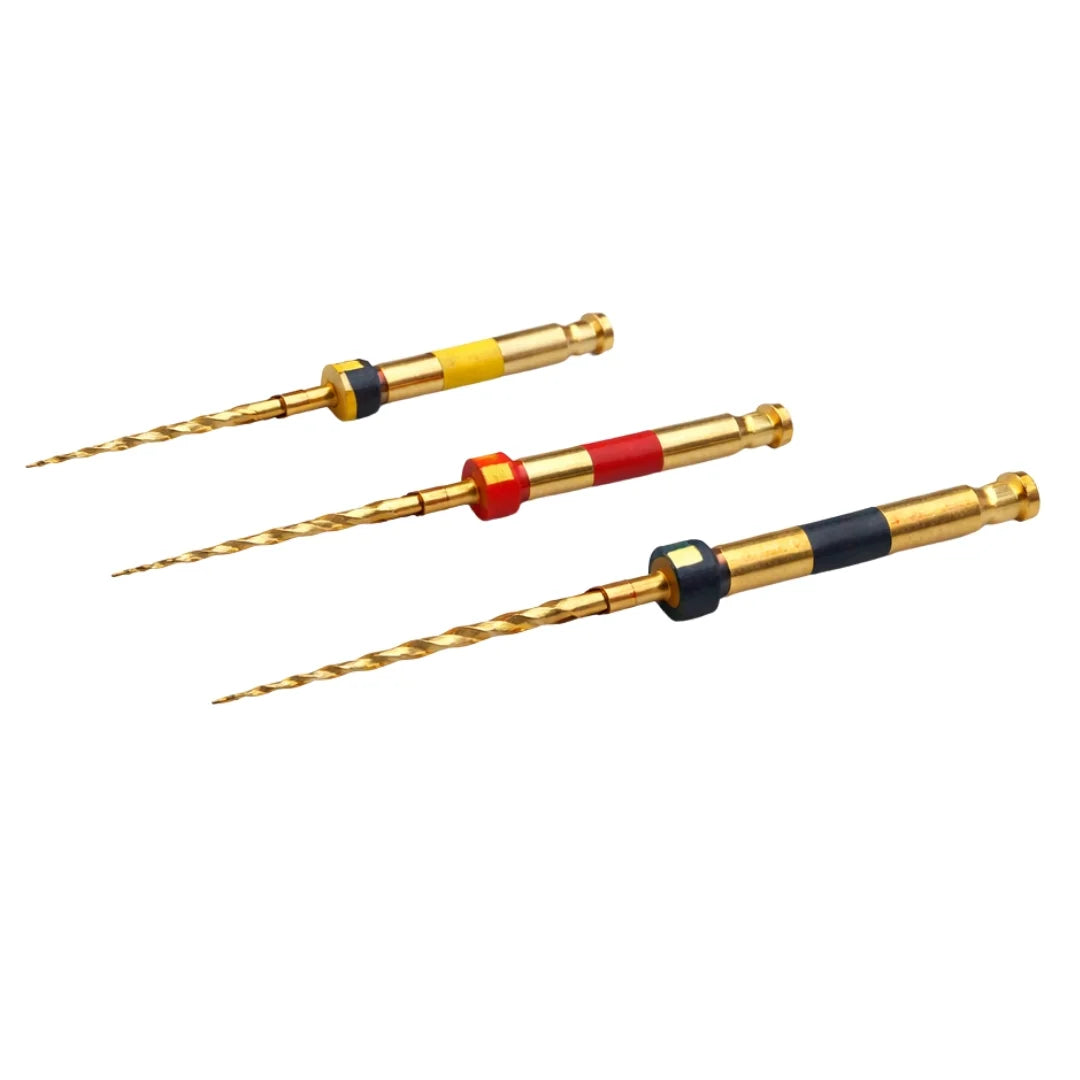NiTi Reciprocating Solo Gold Files 21mm, 25mm and 31mm