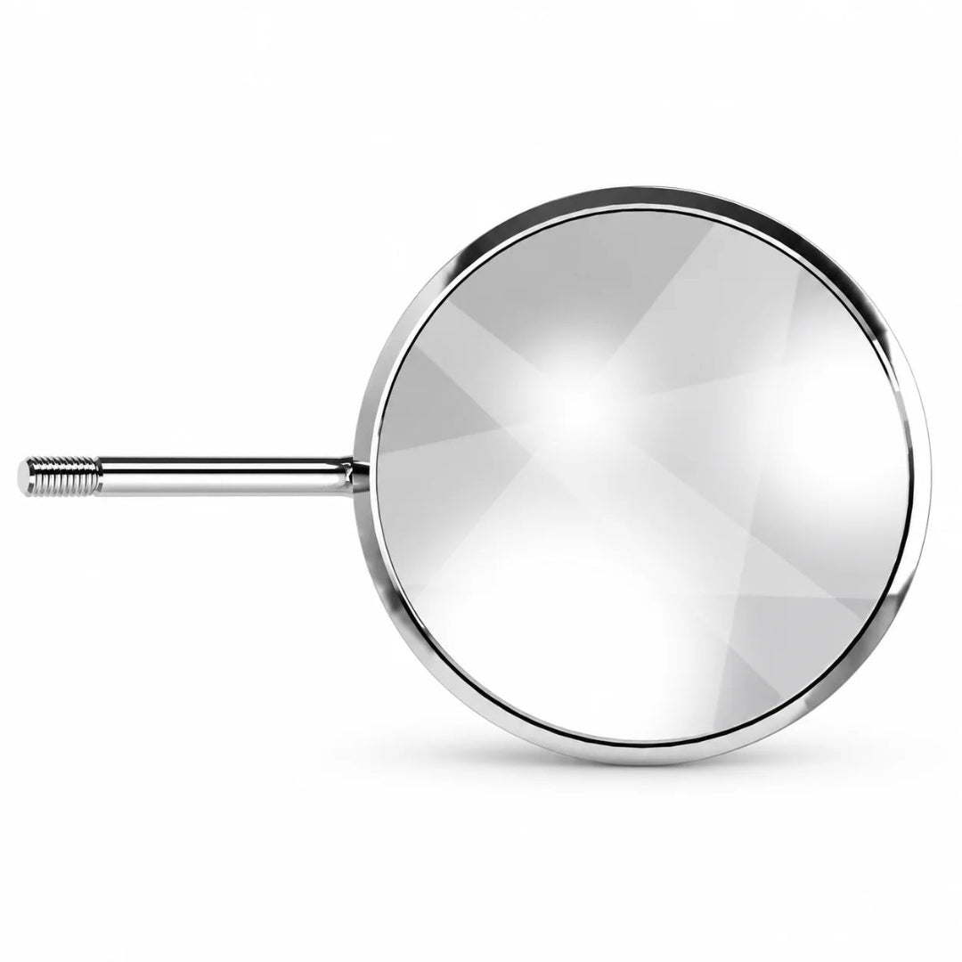 Acteon Titanium Plain Mouth Mirror No. 9, Simple Stem