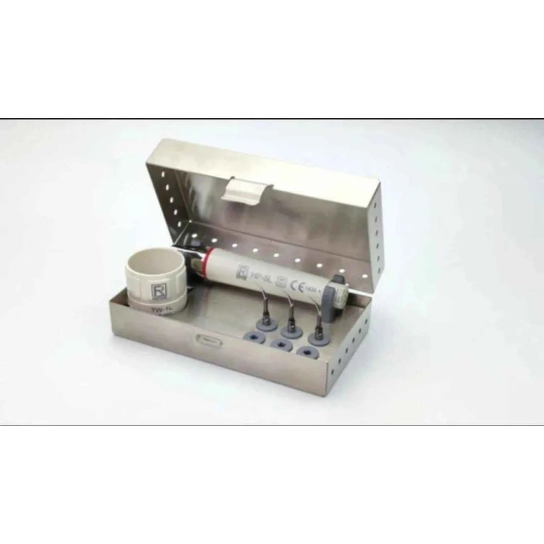 Refine- LED Scaler Handpiece Kit with 3 tips, torque wrench key, Autoclavable box