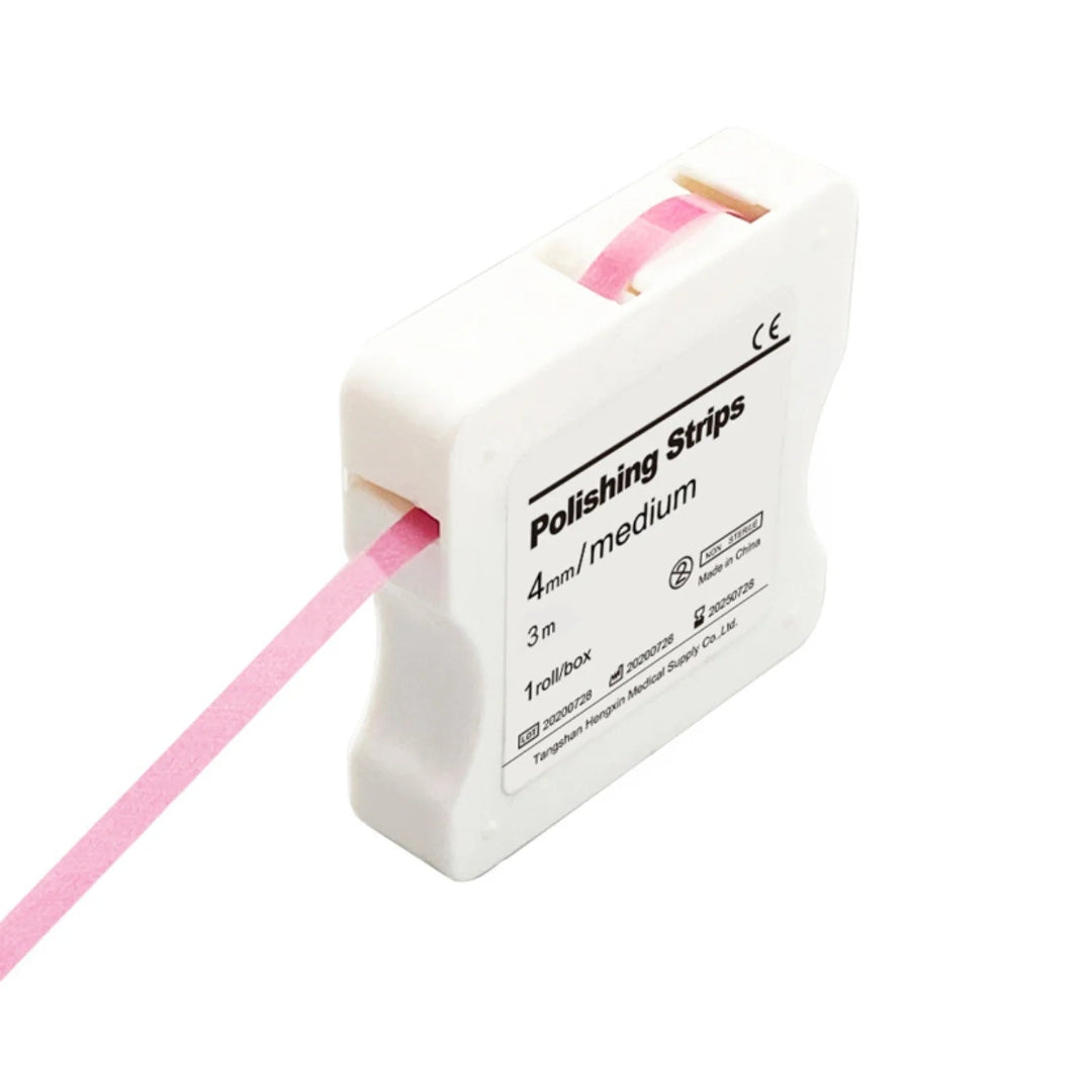 Resin Polishing Dental Strips – Medium, Fine & Extra Fine Grit (6m Reel)