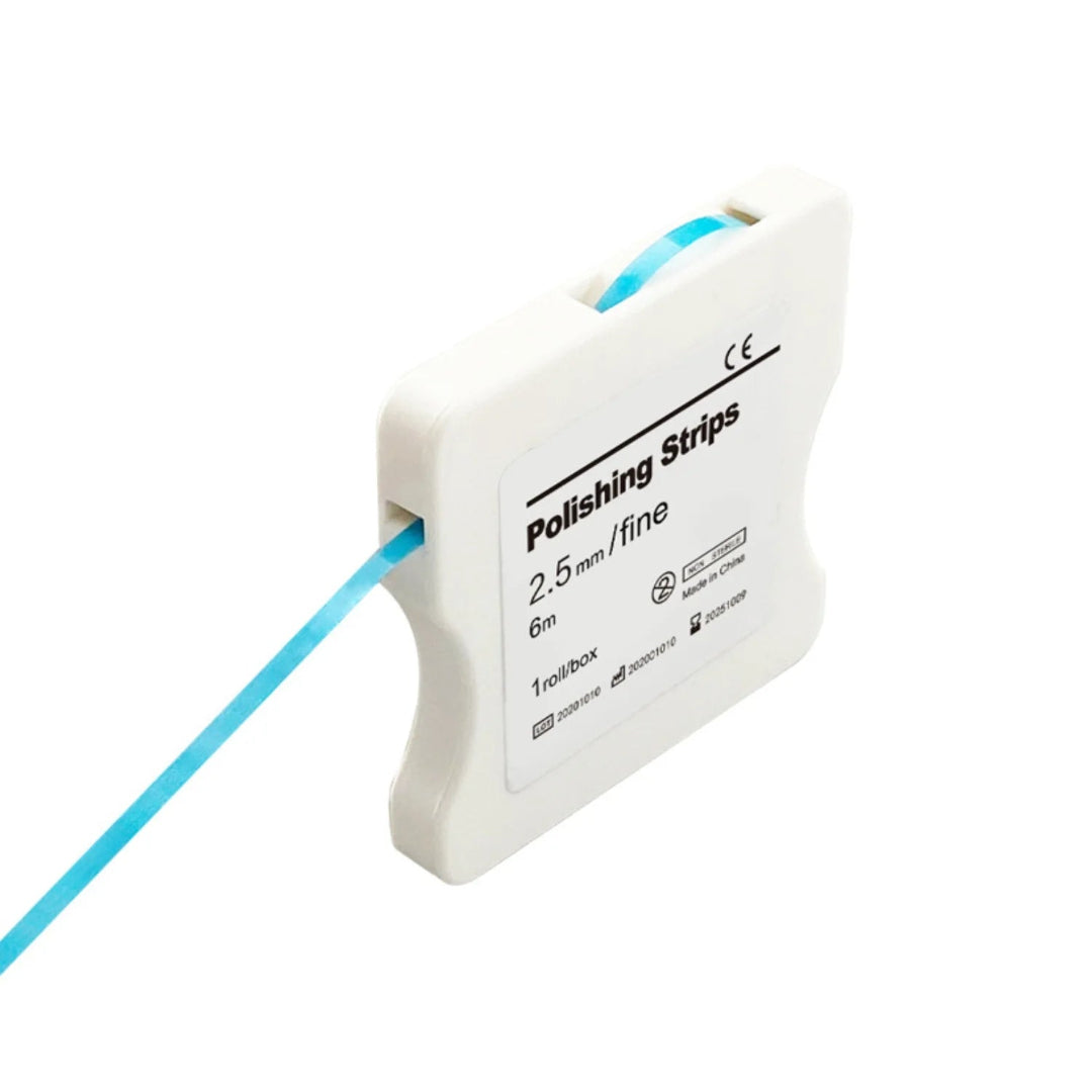 Resin Polishing Dental Strips – Medium, Fine & Extra Fine Grit (6m Reel)