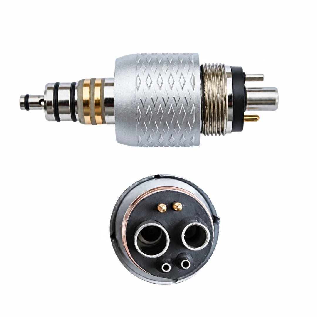 Delma W&H Six hole compatible Fibre optic Quick Coupling