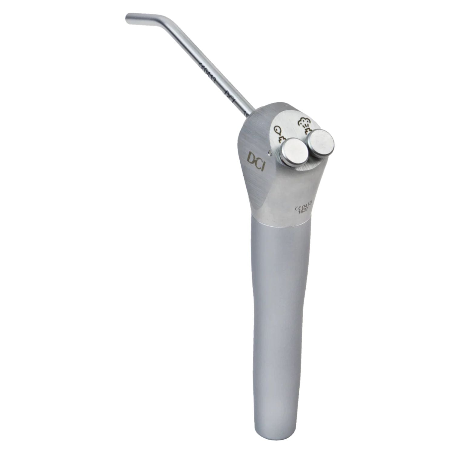 DCI Precision Comfort 3-Way Syringe With Straight Grey Tubing