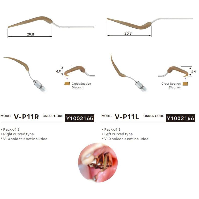 NSK Varios Ultrasonic Tips Maintenance Perio Control V-Tip (14720901611898)