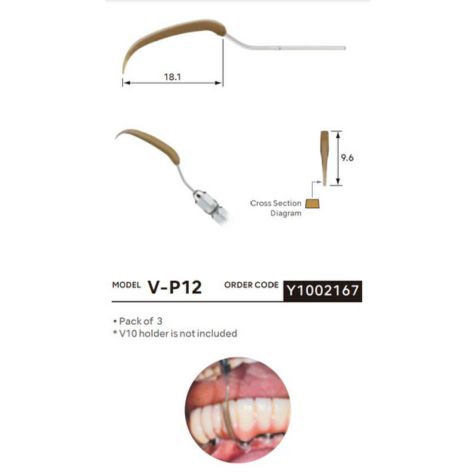 NSK Varios Ultrasonic Tips Maintenance Perio Control V-Tip (14720901611898)