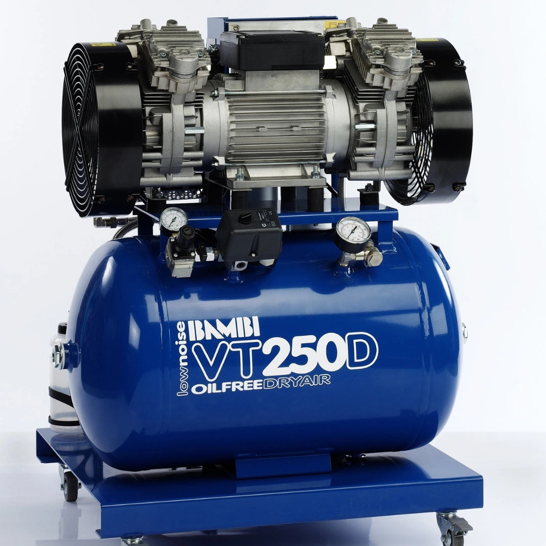 Bambi VT250D Oil Free Compressor With Dryer