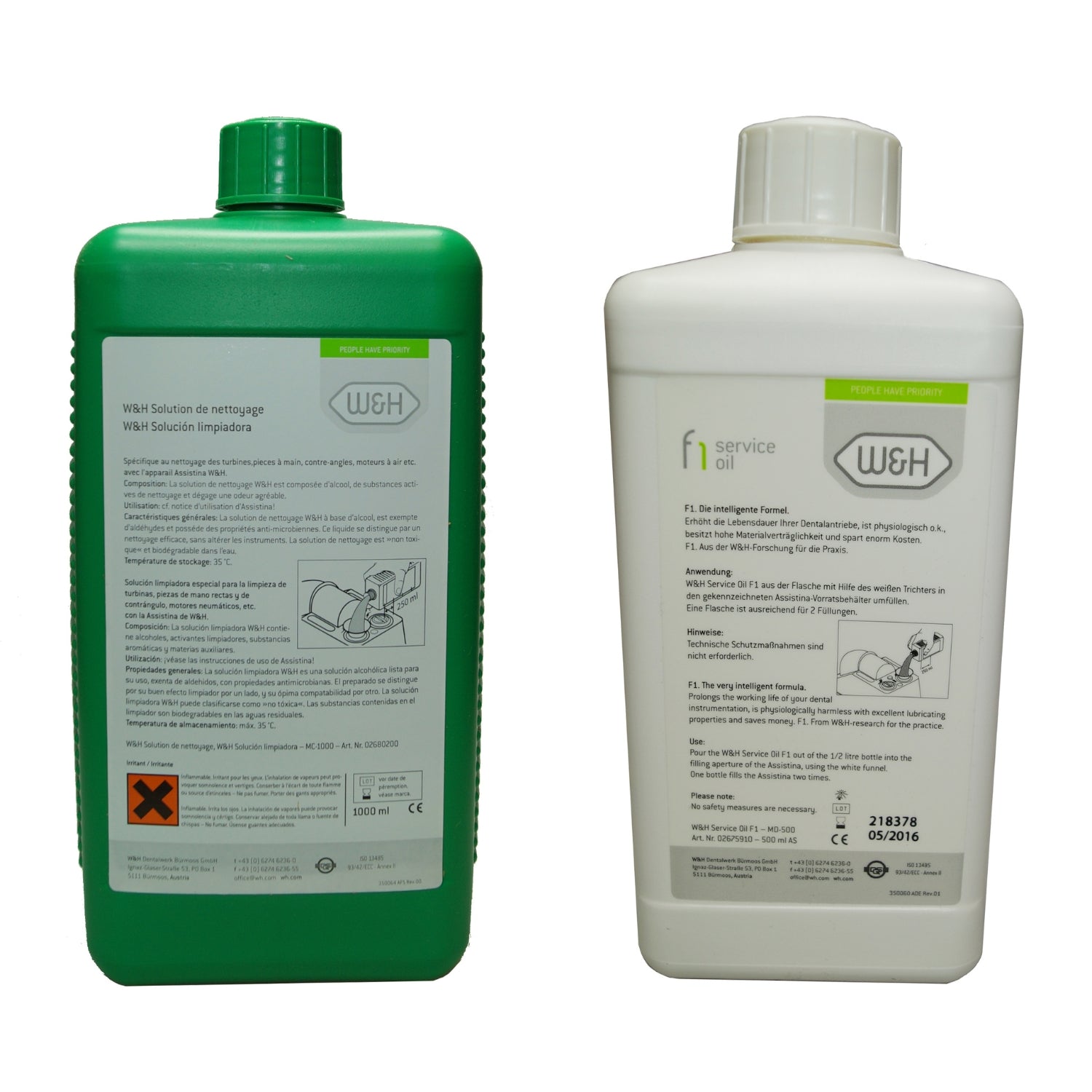W&H Assistina Cleaning Lubricating Set