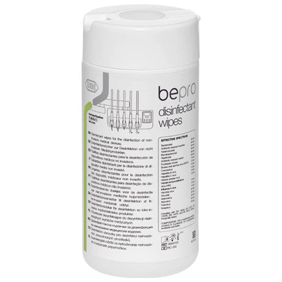 W&H BePro Disinfectant Wipes Refillable Plastic Tub