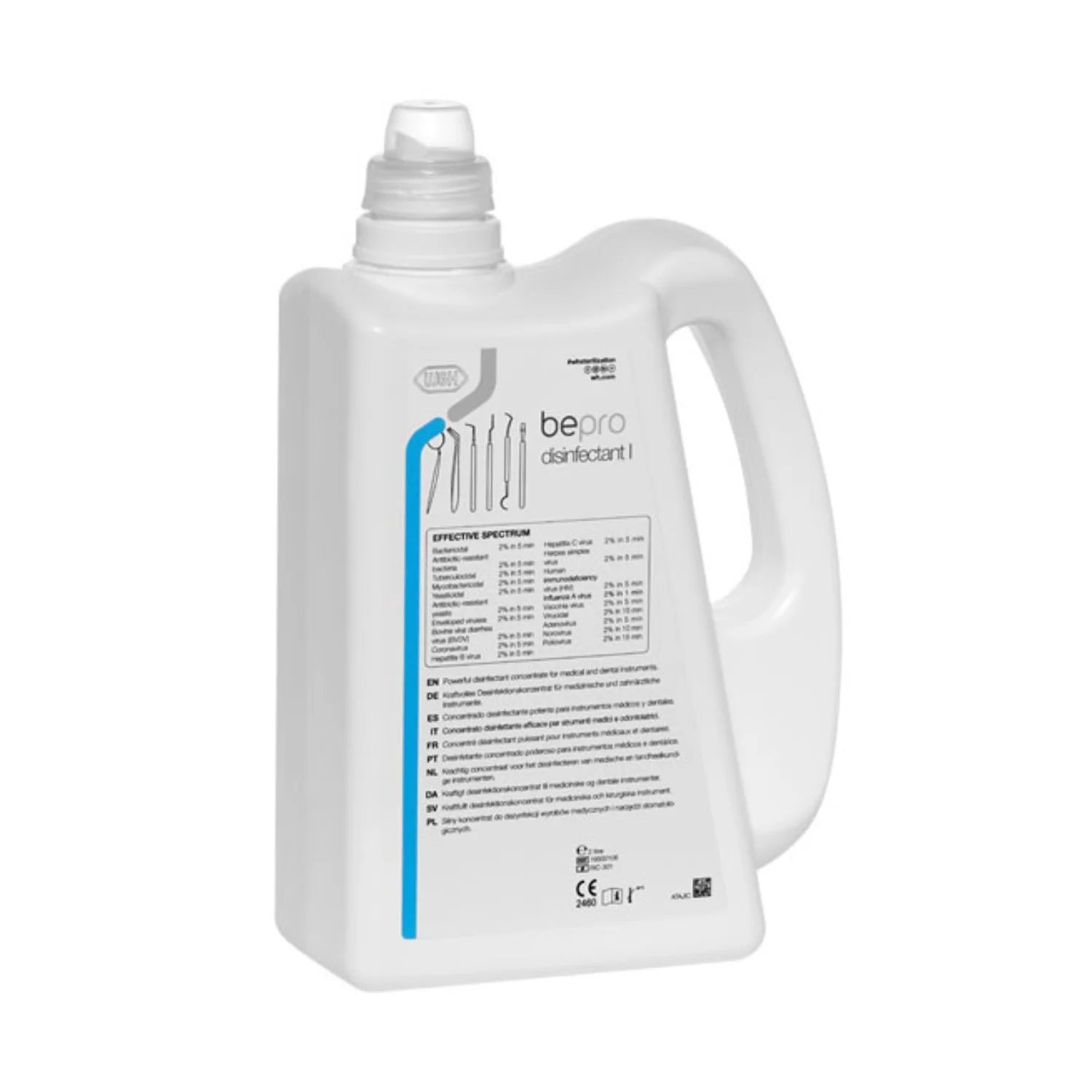 W&H BePro Disinfectant I – Cleaning & Disinfection Solution