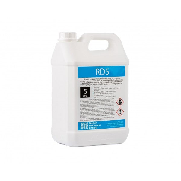 Walker RD5 Non-Ammoniated Cleaning Solution - 5 litres