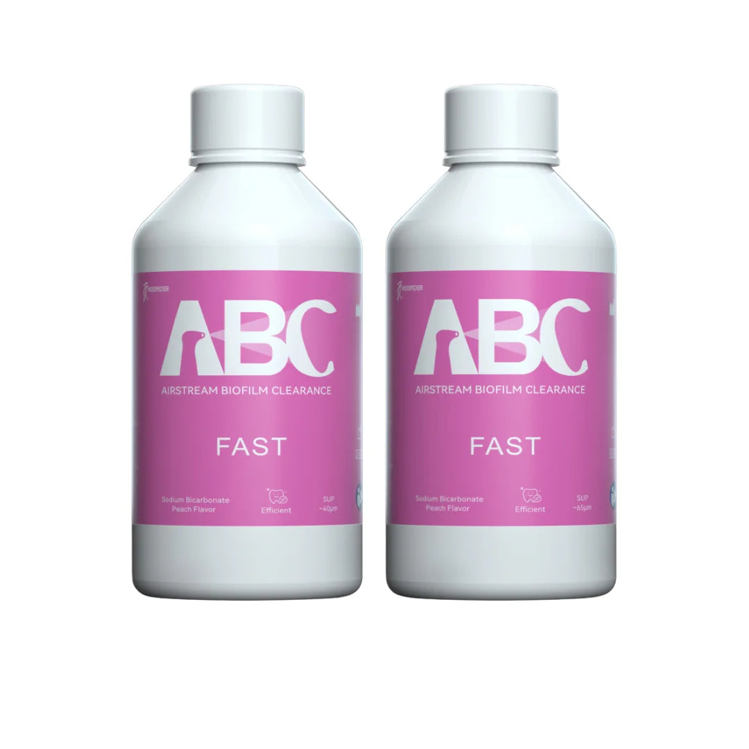 Woodpecker Air Polishing Powder- Fast, Gentle & Gentle Mini- 65µm to 25µm