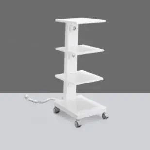 Zilfor C4RQ Tolley with 4 shelves and 3 sockets