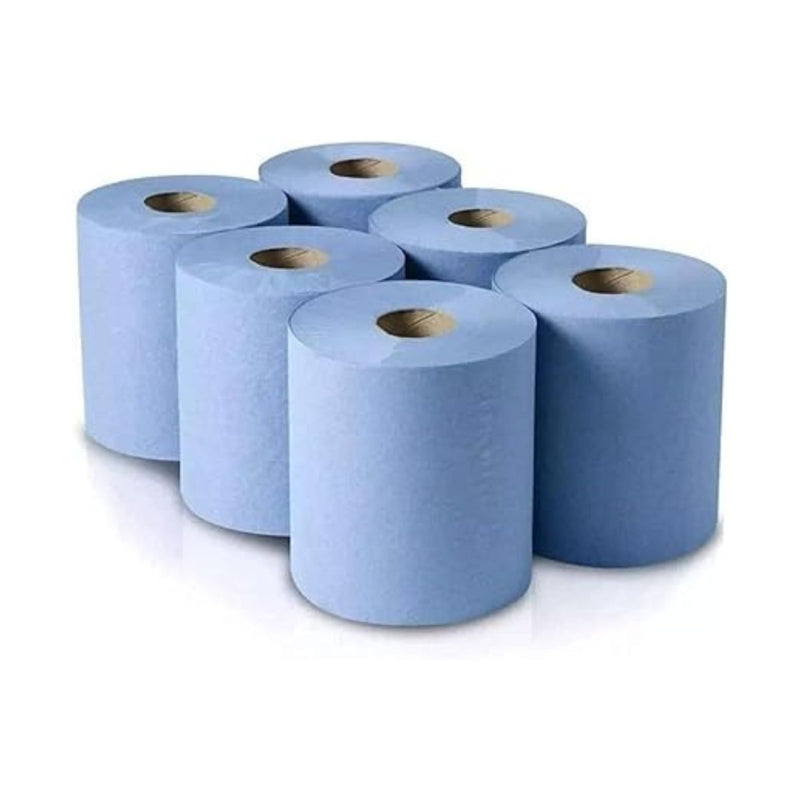 Centrefeed Blue Roll  150M-2 Ply | Pack of 6 (8500665811199)