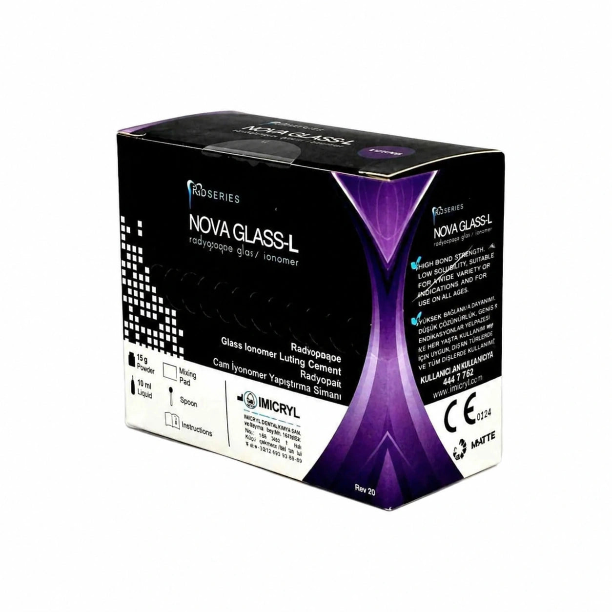 Nova Glass Luting - Radiopaque Glass Ionomer