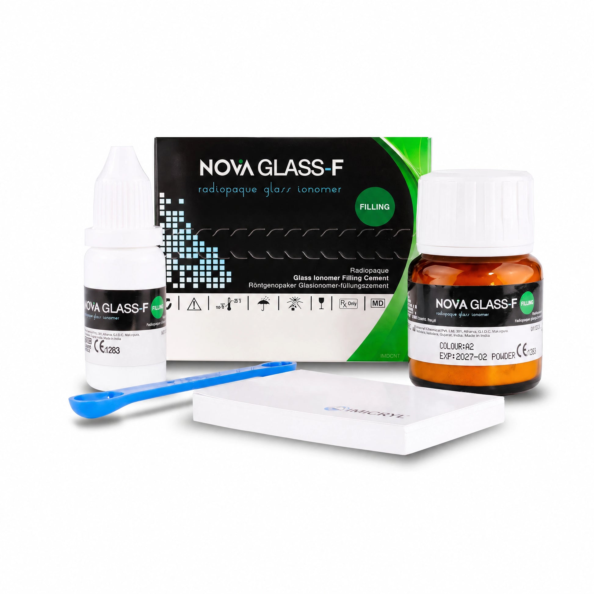 Nova Glass F - Radiopaque Glass Ionomer Filling Cement