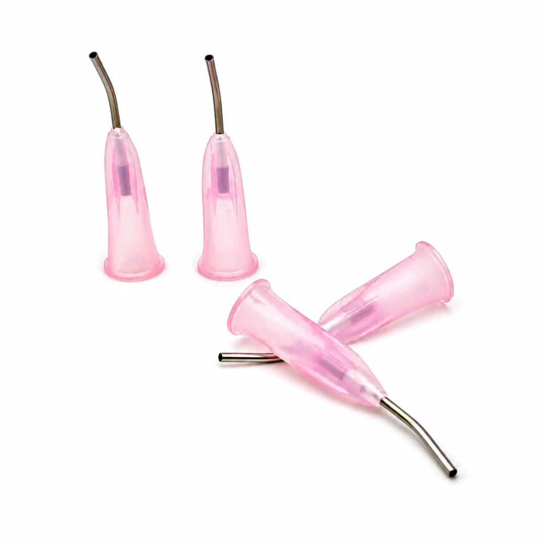 Prebent Flowable Needle Tips 18G/ 20G