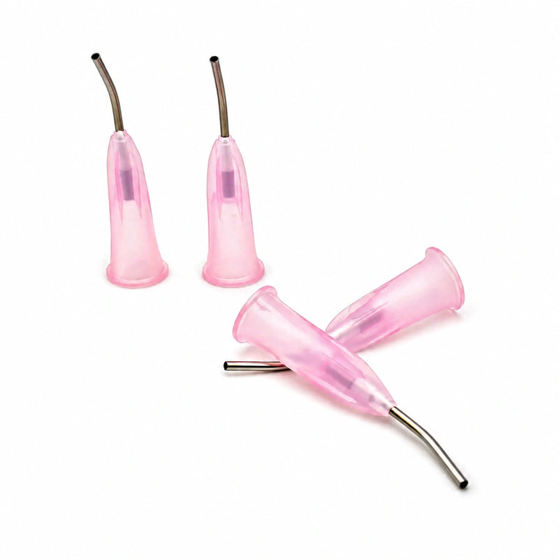Prebent Flowable Needle Tips 18G/ 20G