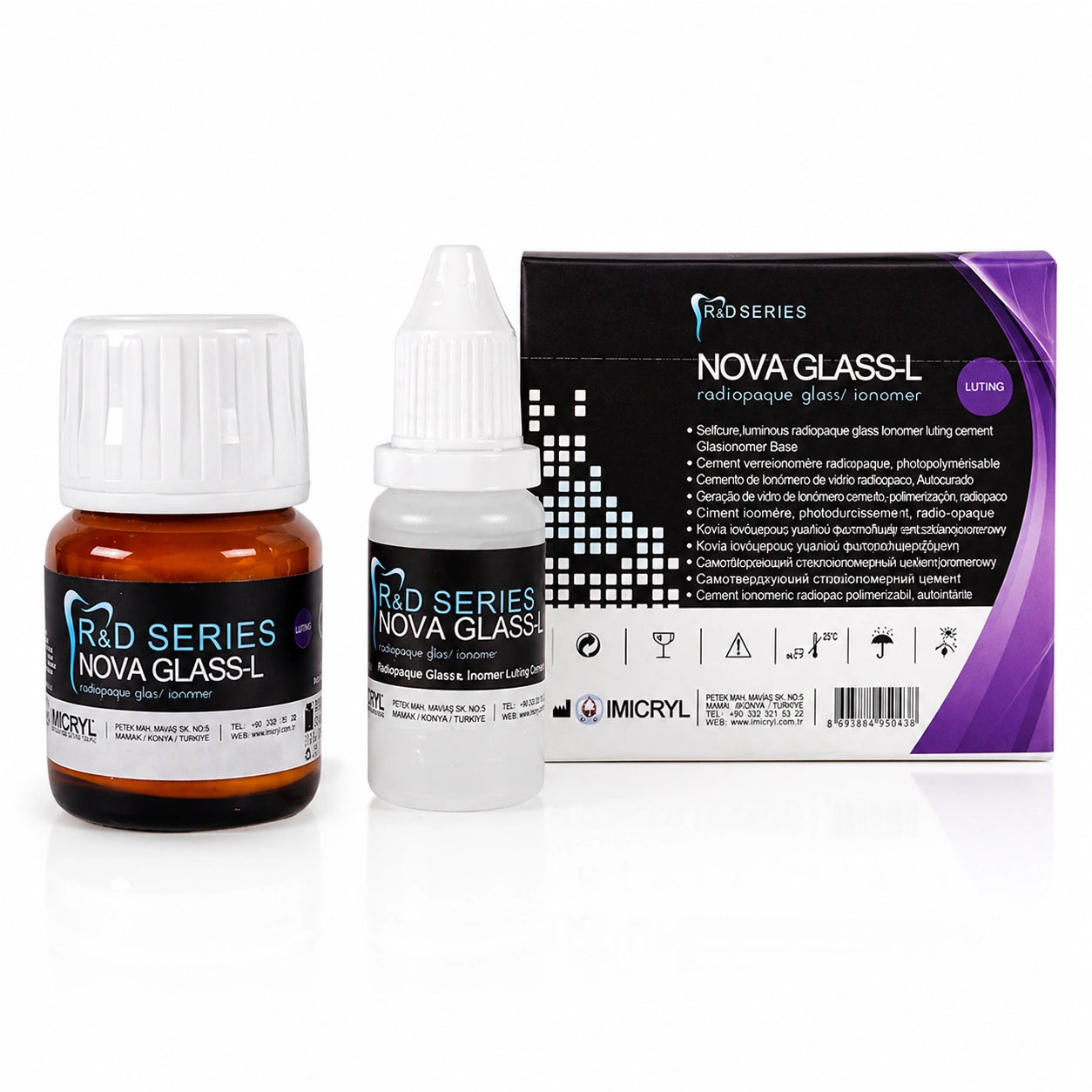 Nova Glass Luting - Radiopaque Glass Ionomer
