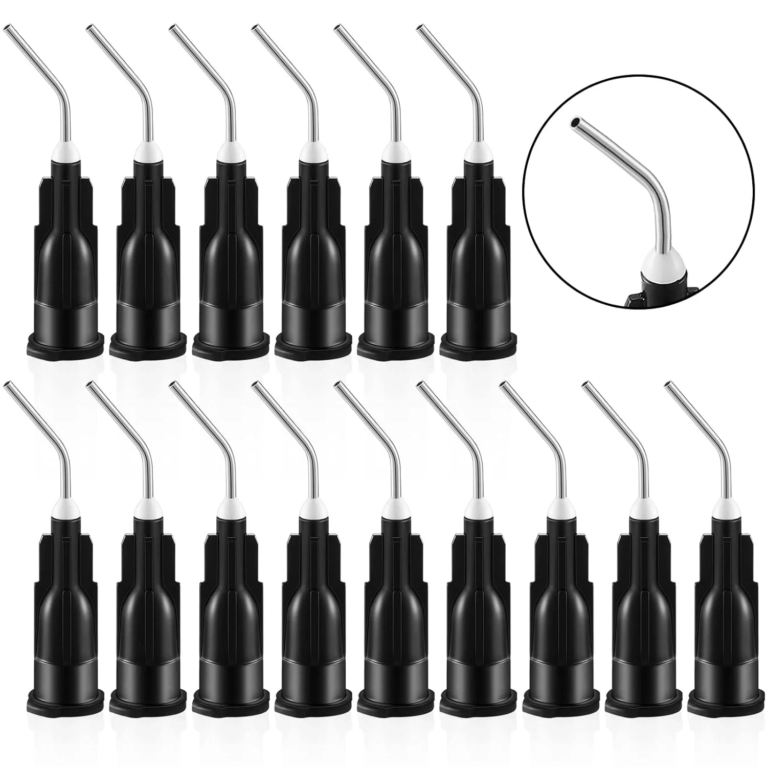 Prebent Flowable Needle Tips 18G/ 20G