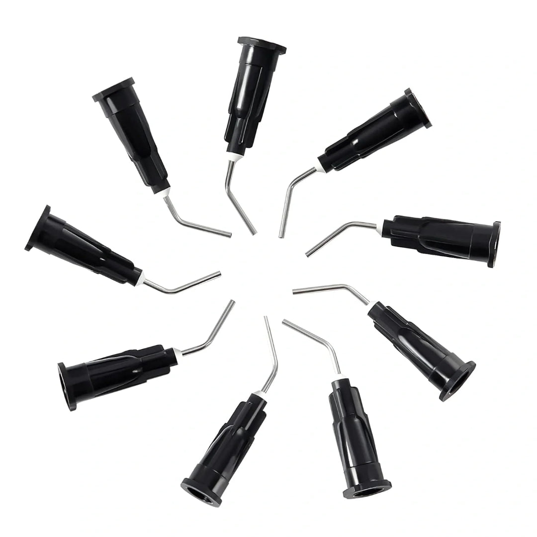 Prebent Flowable Needle Tips 18G/ 20G