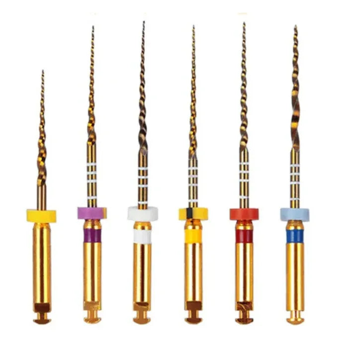 🎁 Dental MTaper NiTi File Rotary Engine Files 25mm (Pack of 6) (100% off)