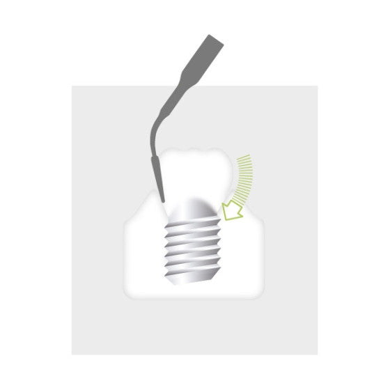 W&H Piezo Scaler Tip: Implant-Clean Set 3 x 1IQ (14862695629178)