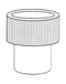 Cattani Adaptors 16 to 11mm Grey (Pack of 10)