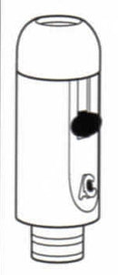 Cattani Large Suction Terminal 16mm (Grey)