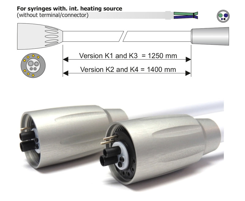 Denlux Kavo Compatible Tubing for 3F - 4-Hole Syringe (4440346230871)