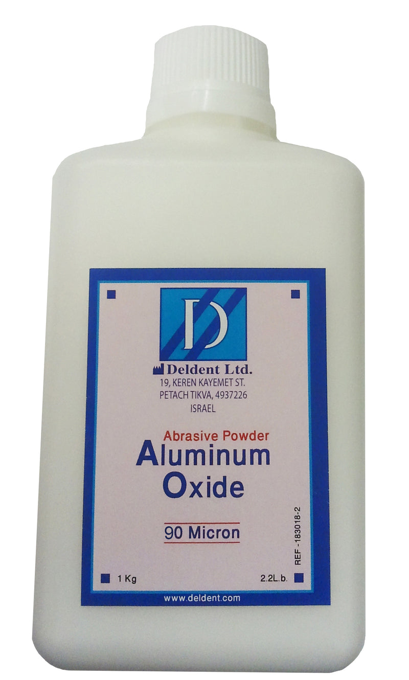 Deldent Aluminium Oxide Powder 90 Micron 1kg (4440325947479)