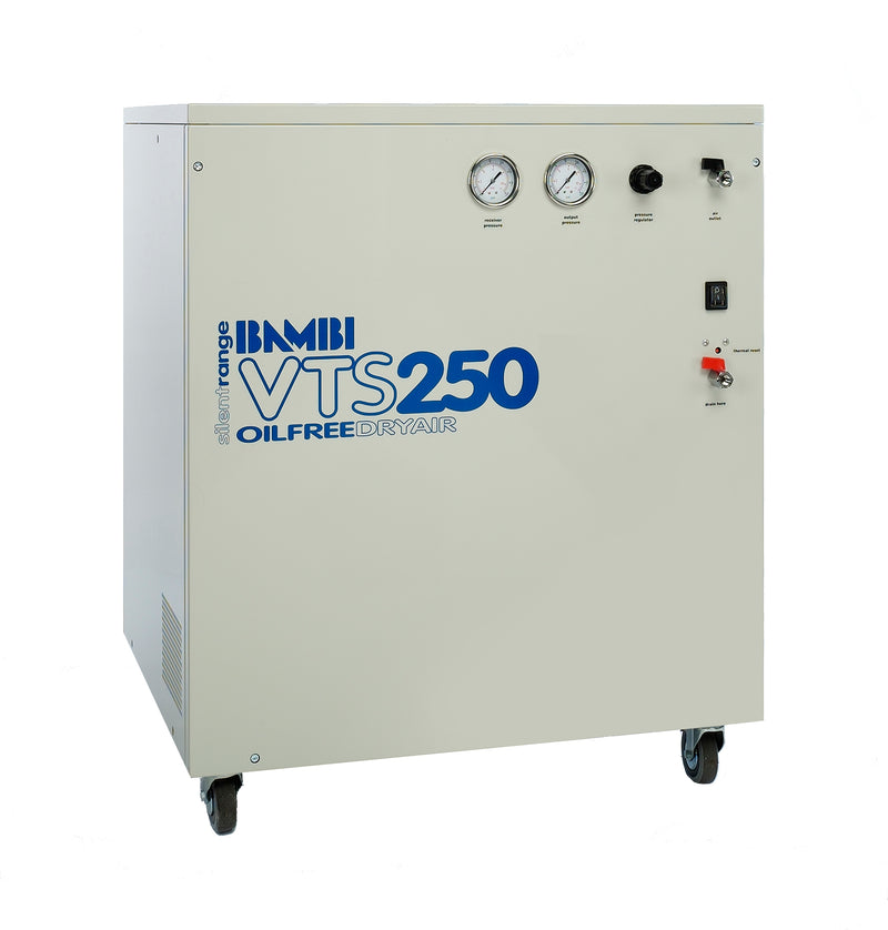 Bambi VTS250 Compressor - Oil Free Silenced (4440322605143)