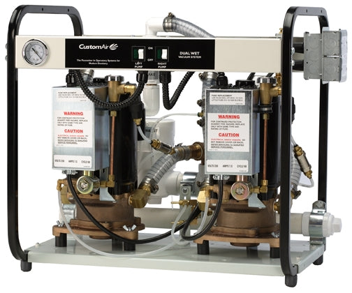 DentalEz Barracuda Dual Suction Pumps (2HP each) Plus Water Recirculator (4440388173911)
