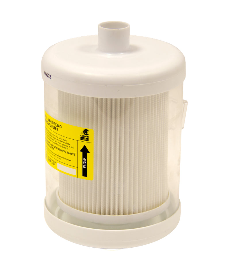 Cattani Bacterial & Mercury Vapour Exhaust Filter