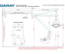 Daray Excel LED Wall Mounted Dental Light