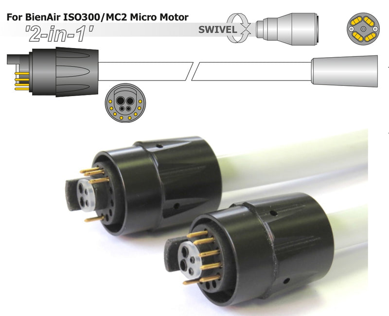 Denlux Sirona Tubing for MC2- Isolite Micro Motor