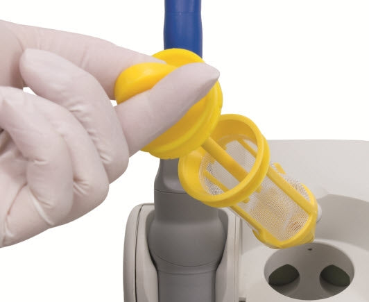 Durr Yellow Suction Filter Cap (4440388665431)