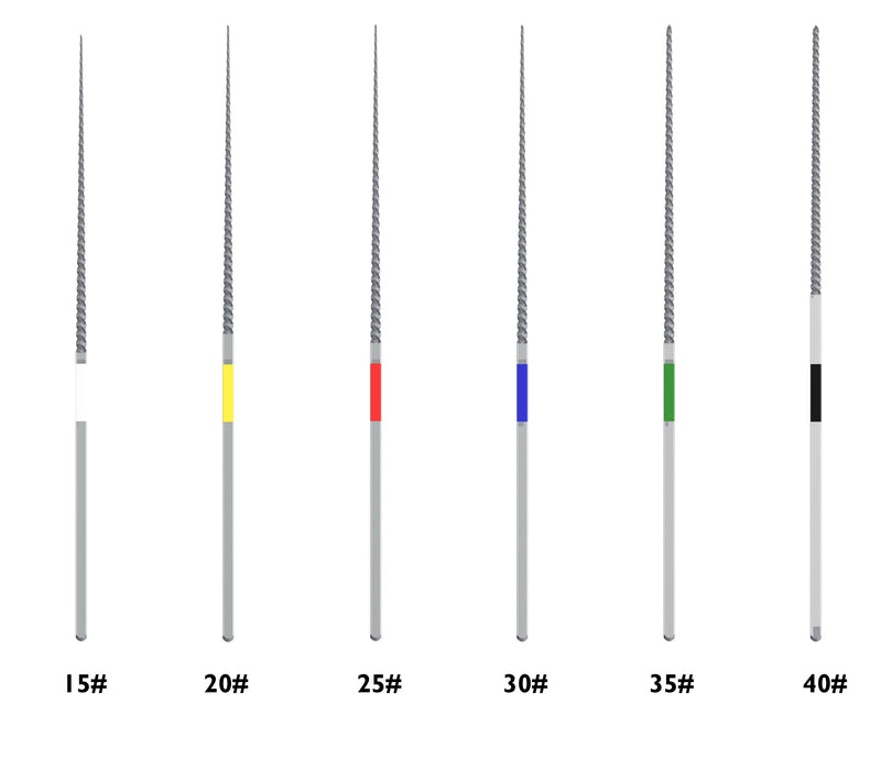 Woodpecker NiTi K Files 33mm Pack of 6