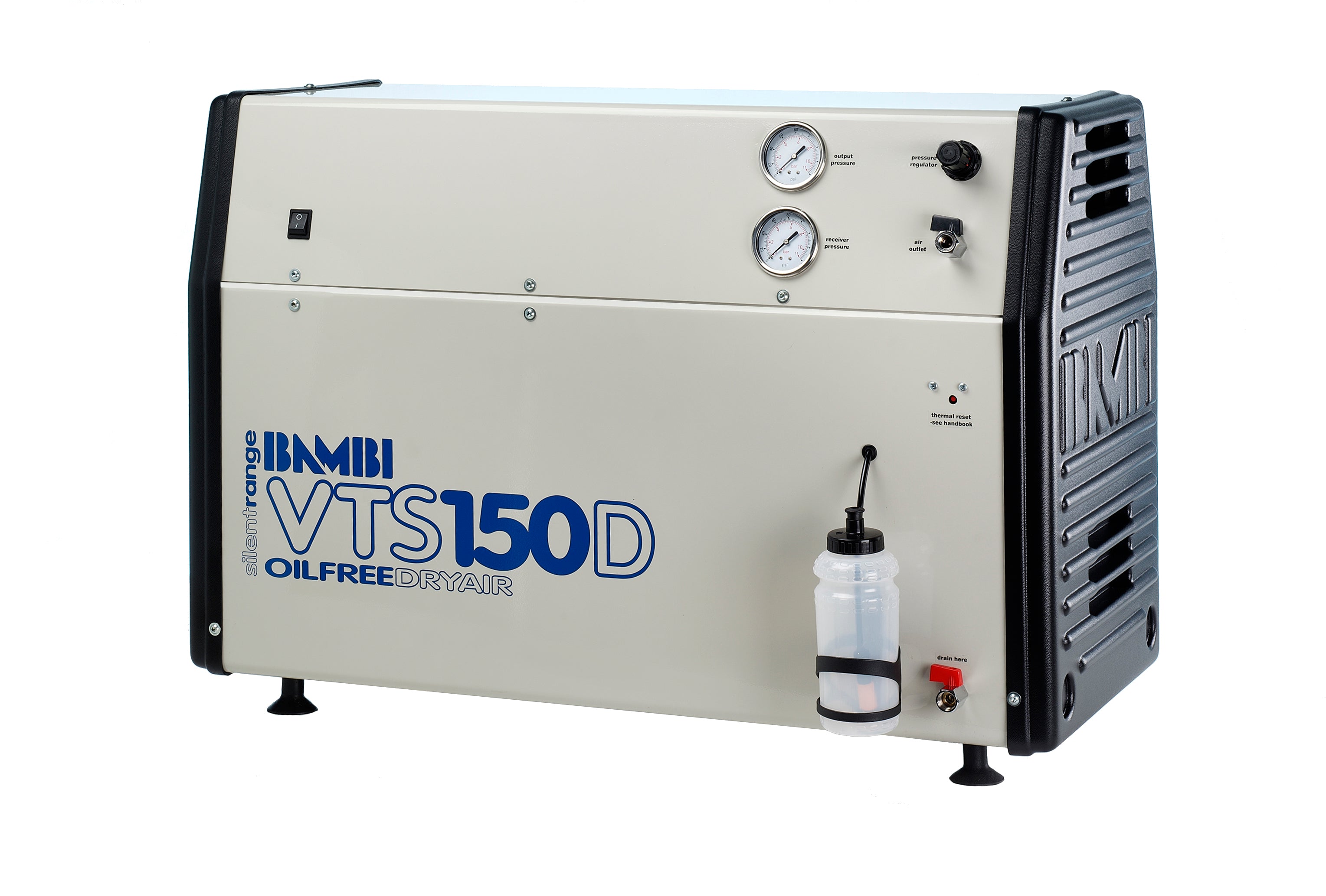 Bambi VTS150D Oil Free Compressor With Dryer (4440328470615)