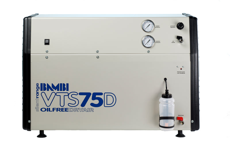 Bambi VTS75D Oil Free Compressor With Dryer (4440356323415)