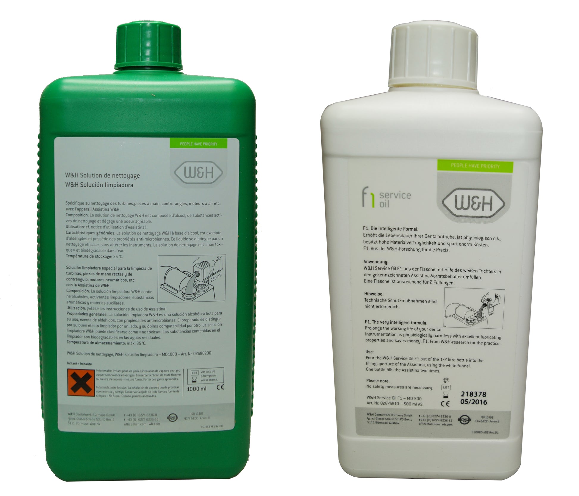 W&H Assistina Cleaning Lubricating Set (4440337842263)