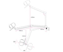 Daray X340 LED Mobile Examination Light
